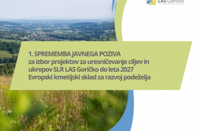 1. SPREMEMBA JAVNEGA POZIVA EKSRP