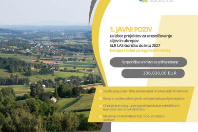 1. JAVNI  POZIV ESRR (ZAPRT)